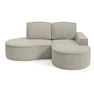 Höffner Ecksofa  Flow ¦ beige ¦ Maße (cm): B: 210 H: 88