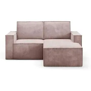 Höffner Ecksofa  Orto ¦ rosa/pink ¦ Maße (cm): B: 180 H: 93