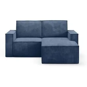 Höffner Ecksofa  Orto ¦ blau ¦ Maße (cm): B: 180 H: 93