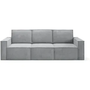 Höffner Einzelsofa  Orto ¦ grau ¦ Maße (cm): B: 247 H: 93