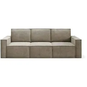 Höffner Einzelsofa  Orto ¦ braun ¦ Maße (cm): B: 247 H: 93