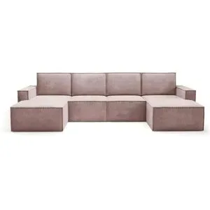 Höffner Wohnlandschaft  Orto ¦ rosa/pink ¦ Maße (cm): B: 320 H: 93