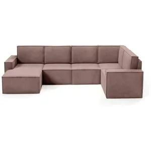 Höffner Wohnlandschaft  Orto ¦ rosa/pink ¦ Maße (cm): B: 311 H: 93
