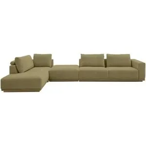 Musterring Ecksofa  JustB! PM200 ¦ grün ¦ Maße (cm): B: 395 H: 60 T: 202.0