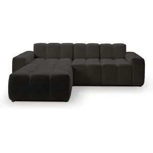 GrainGold Ecksofa  Colombo ¦ schwarz ¦ Maße (cm): B: 265 H: 74