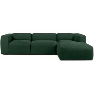 KONSIMO Ecksofa  Buffo ¦ grün ¦ Maße (cm): B: 285 H: 73