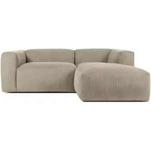 KONSIMO Ecksofa  Buffo ¦ beige ¦ Maße (cm): B: 225 H: 73
