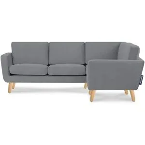 KONSIMO Ecksofa  Tagio ¦ grau ¦ Maße (cm): B: 220 H: 80