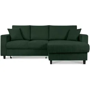 KONSIMO Ecksofa  Egret ¦ grün ¦ Maße (cm): B: 234 H: 92