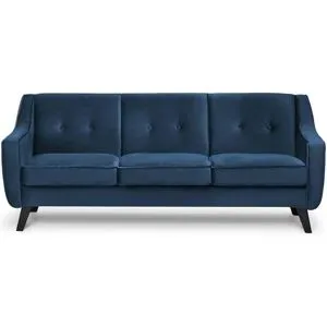 KONSIMO Einzelsofa  Terso ¦ blau ¦ Maße (cm): B: 206 H: 81
