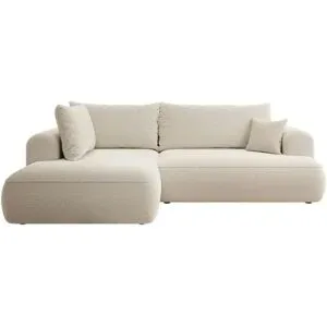 Selsey Ecksofa mit Schlaffunktion Ovo ¦ beige ¦ Maße (cm): B: 262 H: 95
