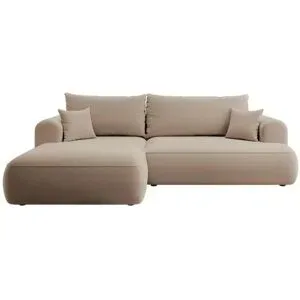 Selsey Ecksofa mit Schlaffunktion Ovo ¦ braun ¦ Maße (cm): B: 260 H: 93