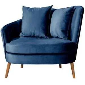 Max Winzer Sessel  Miranda ¦ blau ¦ Maße (cm): B: 106 H: 88