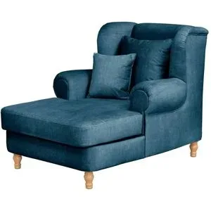 Max Winzer Big-Sessel  Mareille ¦ blau ¦ Maße (cm): B: 103 H: 103
