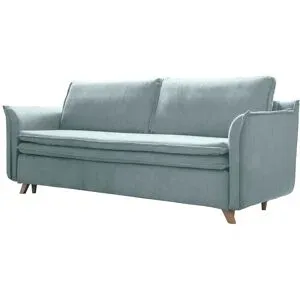 Miuform Einzelsofa mit Schlaffunktion Charming Charlie ¦ blau ¦ Maße (cm): B:
