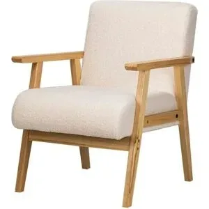 Höffner Sessel  Louis ¦ weiß ¦ Maße (cm): B: 60 H: 76