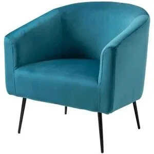 Höffner Sessel  Kiiruna ¦ blau ¦ Maße (cm): B: 75 H: 76