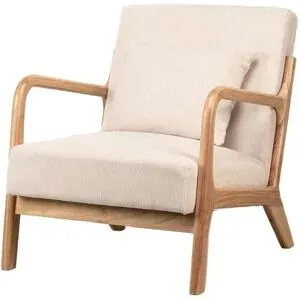 Höffner Sessel  Ohama ¦ beige ¦ Maße (cm): B: 64 H: 74