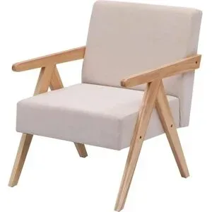 Höffner Sessel  Satarem ¦ beige ¦ Maße (cm): B: 64 H: 80