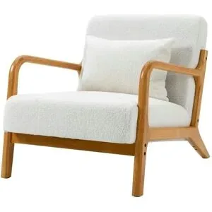 Höffner Sessel  Ohama ¦ weiß ¦ Maße (cm): B: 64 H: 74
