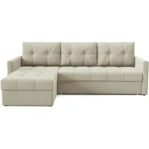 Höffner Ecksofa  Olivia ¦ beige ¦ Maße (cm): B: 230 H: 86