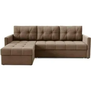 Höffner Ecksofa  Olivia ¦ braun ¦ Maße (cm): B: 230 H: 86