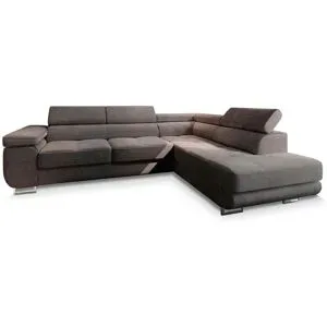 MASSENO Ecksofa mit Schlaffunktion Apiro ¦ braun ¦ Maße (cm): B: 277 H: 90