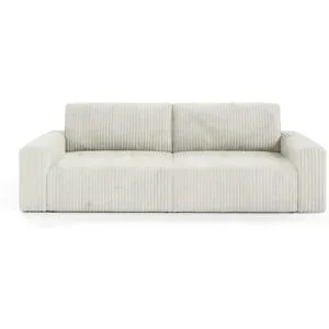 Höffner Einzelsofa mit Schlaffunktion Fano ¦ beige ¦ Maße (cm): B: 252 H: 79