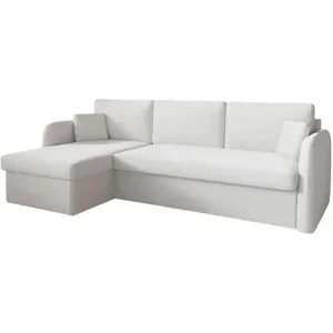 Höffner Ecksofa mit Schlaffunktion Nuuk ¦ beige ¦ Maße (cm): B: 222 H: 85