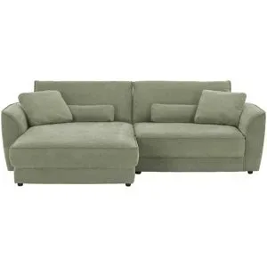 Lounge Collection Ecksofa  Erion ¦ grün ¦ Maße (cm): B: 264 H: 83 T: 200.0