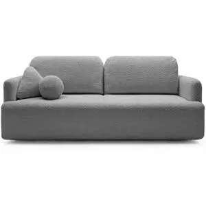 Selsey Einzelsofa mit Schlaffunktion Lambina ¦ grau ¦ Maße (cm): B: 227 H: 92