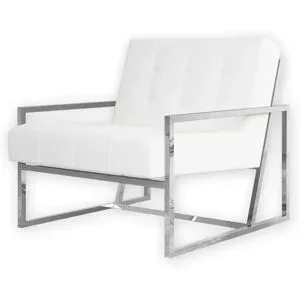 S-STYLE Sessel  Vincent ¦ weiß ¦ Maße (cm): B: 84 H: 81