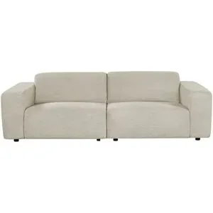 uno Einzelsofa aus Cord Sani ¦ beige ¦ Maße (cm): B: 243 H: 72 T: 105.0