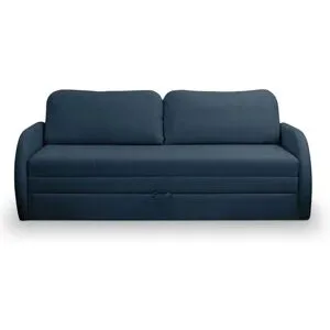 Selsey Einzelsofa mit Schlaffunktion Diego ¦ blau ¦ Maße (cm): B: 221 H: 90