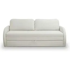 Selsey Einzelsofa mit Schlaffunktion Diego ¦ creme ¦ Maße (cm): B: 221 H: 90