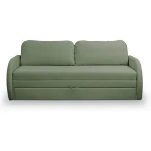 Selsey Einzelsofa mit Schlaffunktion Diego ¦ grün ¦ Maße (cm): B: 221 H: 90