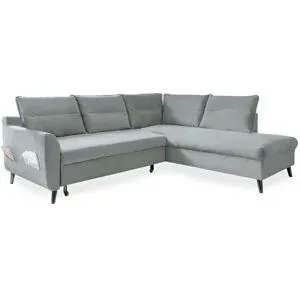Miuform Ecksofa mit Schlaffunktion Stylish Stan ¦ blau ¦ Maße (cm): B: 228 H: 90