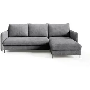 Höffner Ecksofa  Bellis ¦ grau ¦ Maße (cm): B: 216 H: 95