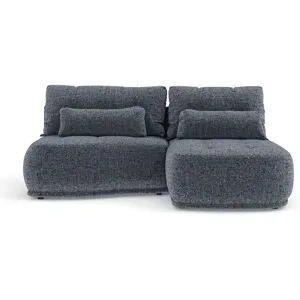 maison de rêve Ecksofa  Batu ¦ blau ¦ Maße (cm): B: 223 H: 100