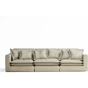 maison de rêve Einzelsofa  Amalfi ¦ beige ¦ Maße (cm): B: 338 H: 90