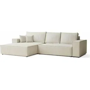 maison de rêve Ecksofa  Maze ¦ creme ¦ Maße (cm): B: 294 H: 70