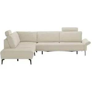 meinSofa Ecksofa  Jenny ¦ creme ¦ Maße (cm): B: 309 H: 87 T: 254.0