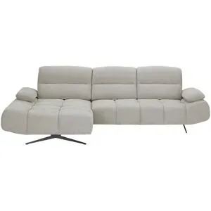 switch Ecksofa  Falcao ¦ grau ¦ Maße (cm): B: 284 H: 91 T: 173.0