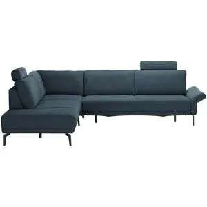 meinSofa Ecksofa  Jenny ¦ blau ¦ Maße (cm): B: 309 H: 87 T: 254.0