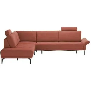 meinSofa Ecksofa  Jenny ¦ braun ¦ Maße (cm): B: 309 H: 87 T: 254.0