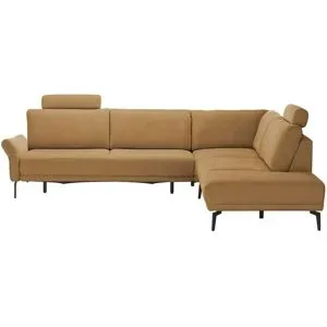 meinSofa Ecksofa  Jenny ¦ gelb ¦ Maße (cm): B: 309 H: 87 T: 254.0