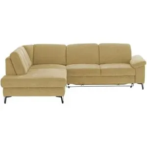 Höffner Ecksofa  Coco ¦ gelb ¦ Maße (cm): B: 283 H: 89 T: 210.0