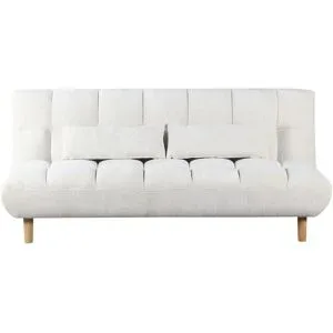 Höffner Schlafsofa  Jelka ¦ beige ¦ Maße (cm): B: 189 H: 84 T: 91.0