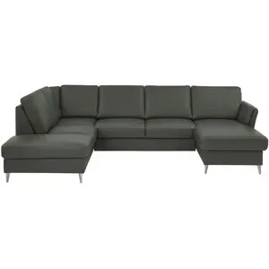 meinSofa Wohnlandschaft  Veit ¦ grau ¦ Maße (cm): B: 305 H: 90 T: 200.0