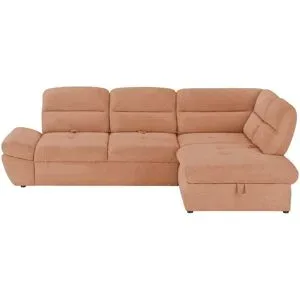 switch Ecksofa  Galiano ¦ kupfer ¦ Maße (cm): B: 270 H: 92,5 T: 210.0